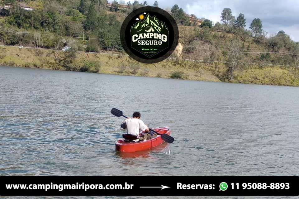 Acampamento mais Passeio de Caiaque na Represa de Mairiporã