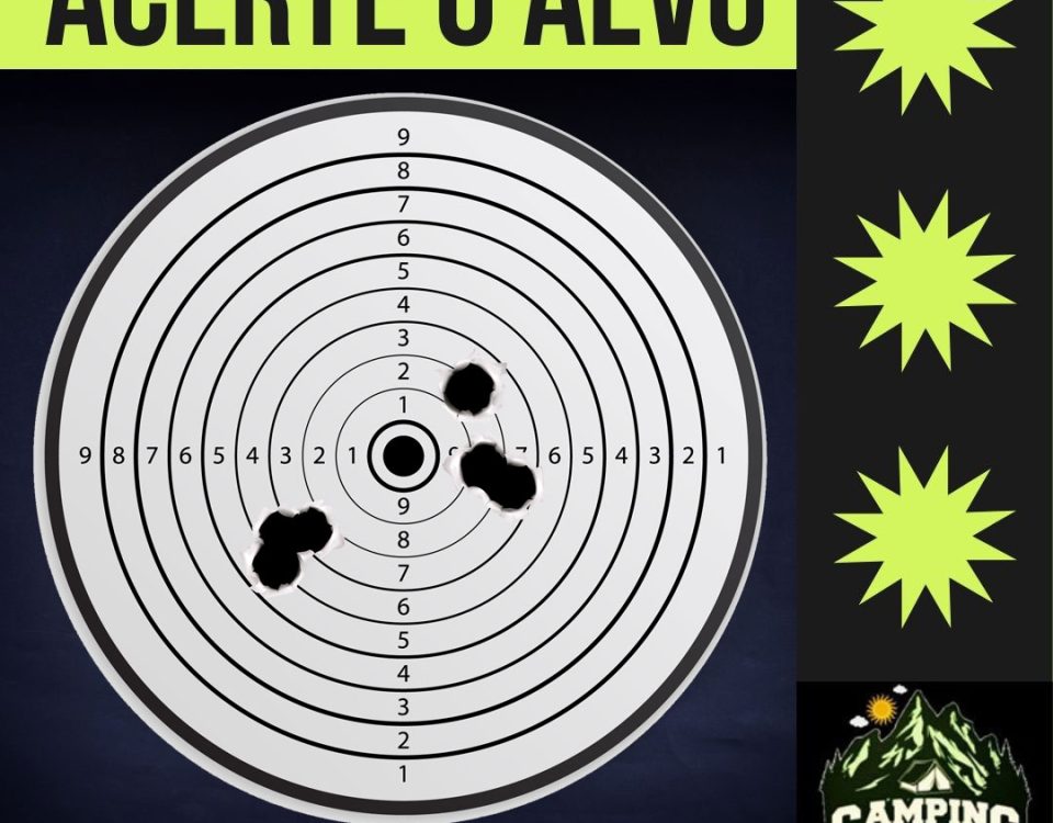 Tiro Alvo no Camping Seguro Pico Olho D'Água